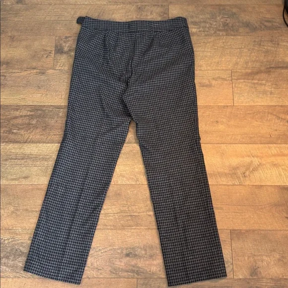 Talbots Women’s Houndstooth Ankle Pants Straight Leg Navy Size‎ 10 - Picture 7 of 7